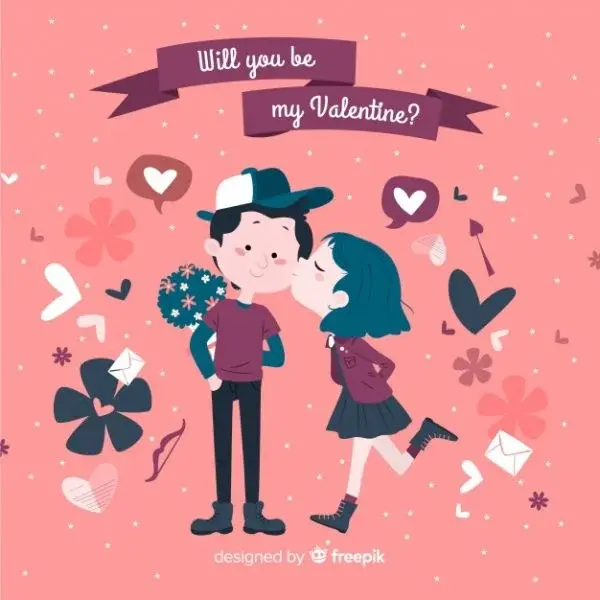 Declarations of love for Valentine's Day