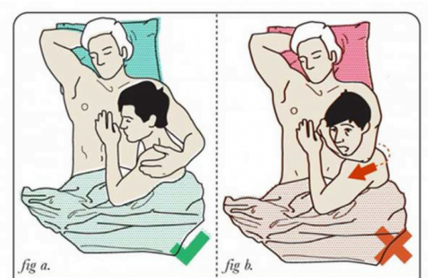 positions to sleep as a couple