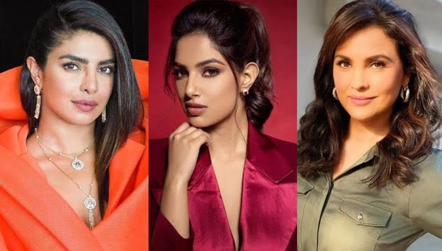Miss Universe 2021 winner, Priyanka Chopra and Lara Dutta congratulate Harnaaz Sandhu