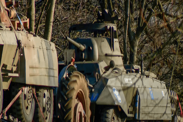 Armored vehicles seized on A2 are collectibles