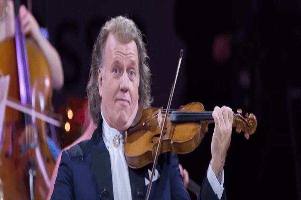 Performances André Rieu and Rowwen Hèze on King's Day in Maastricht