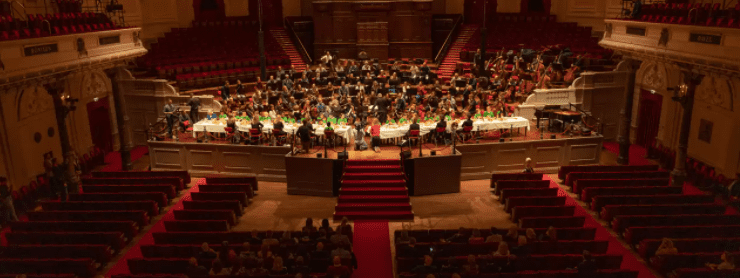 Ukrainian and Russian war musicians give benefit concert in Concertgebouw