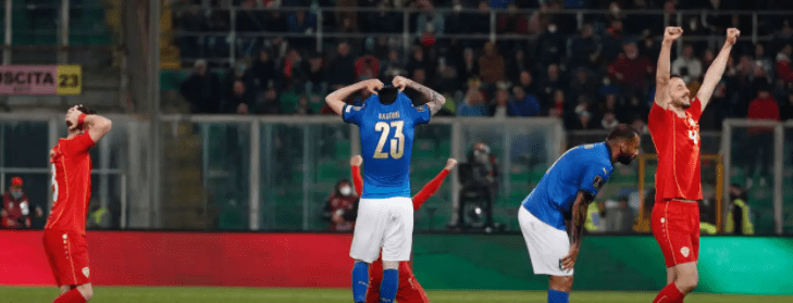 Italy misses World Cup in Qatar due to dramatic defeat against North Macedonia