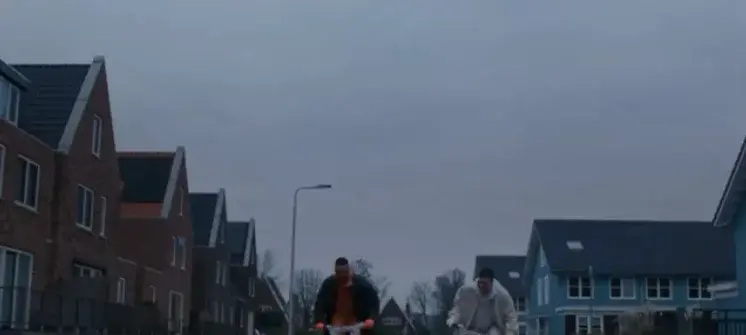 Eurovision song about diamond bike brought Mahmood to Amsterdam