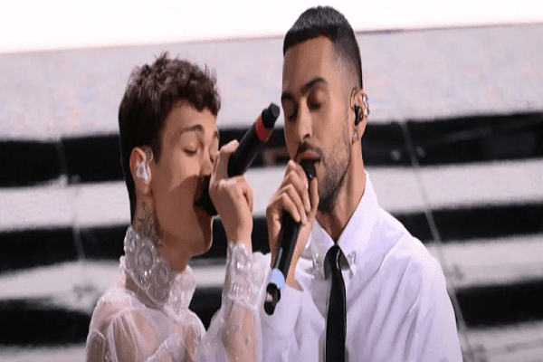 Eurovision song about diamond bike brought Mahmood to Amsterdam