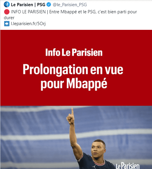 Kylian Mbappé leaving Paris