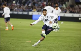 Kylian Mbappé leaving Paris