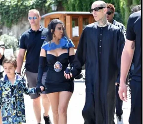 Wedding of Kourtney Kardashian and Travis Barker