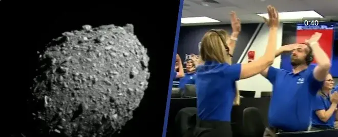 NASA spacecraft successfully collides with asteroid