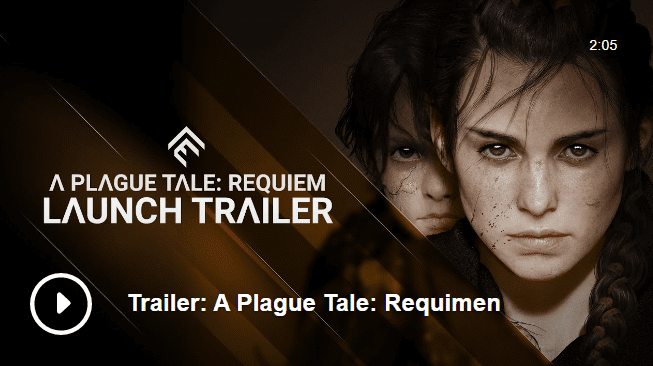 Plague Tale game of the month