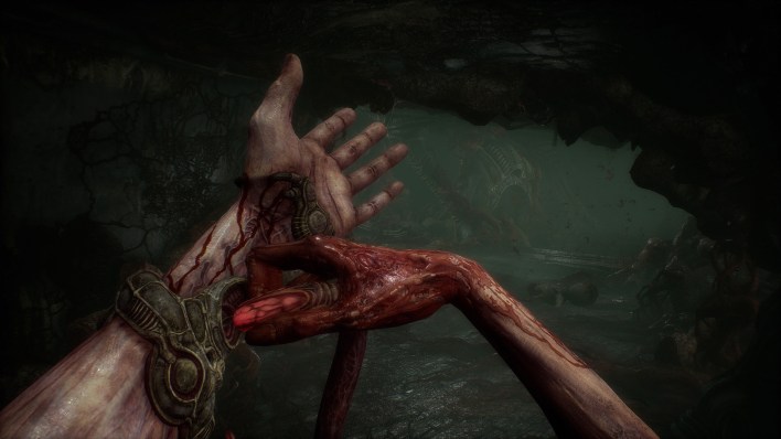 Scorn brings good atmosphere and convincing graphics