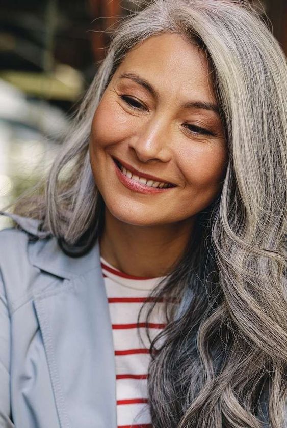 new secret to taking on gray hair