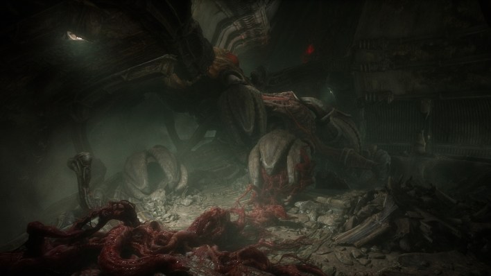 Scorn brings good atmosphere and convincing graphics