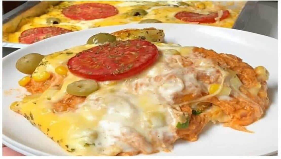 Pizza on Bread in a very tasty and practical way