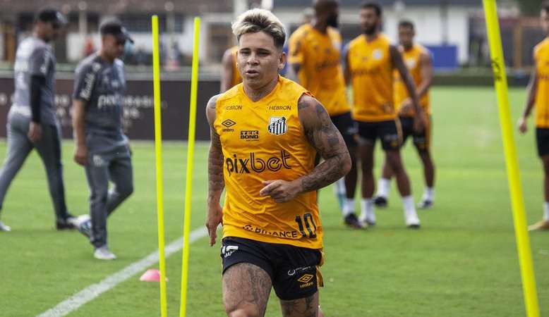 Soteldo returns from injury and can reinforce Santos against Gremio