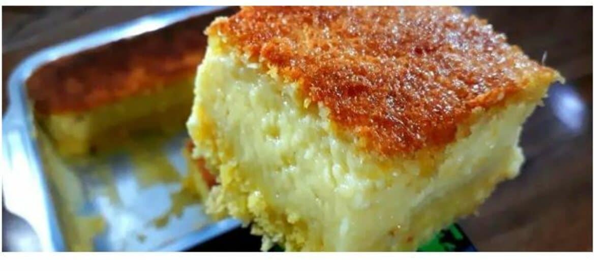 Creamy Corn Cake inside a WONDERFUL