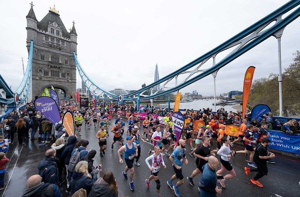 London and Hamburg Marathon figures
