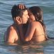 Lucy Ramos and Romulo Estrela kiss a lot in the