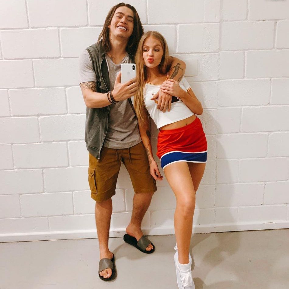Luísa and Whindersson when they were dating.  (Photo: Playback/Instagram)