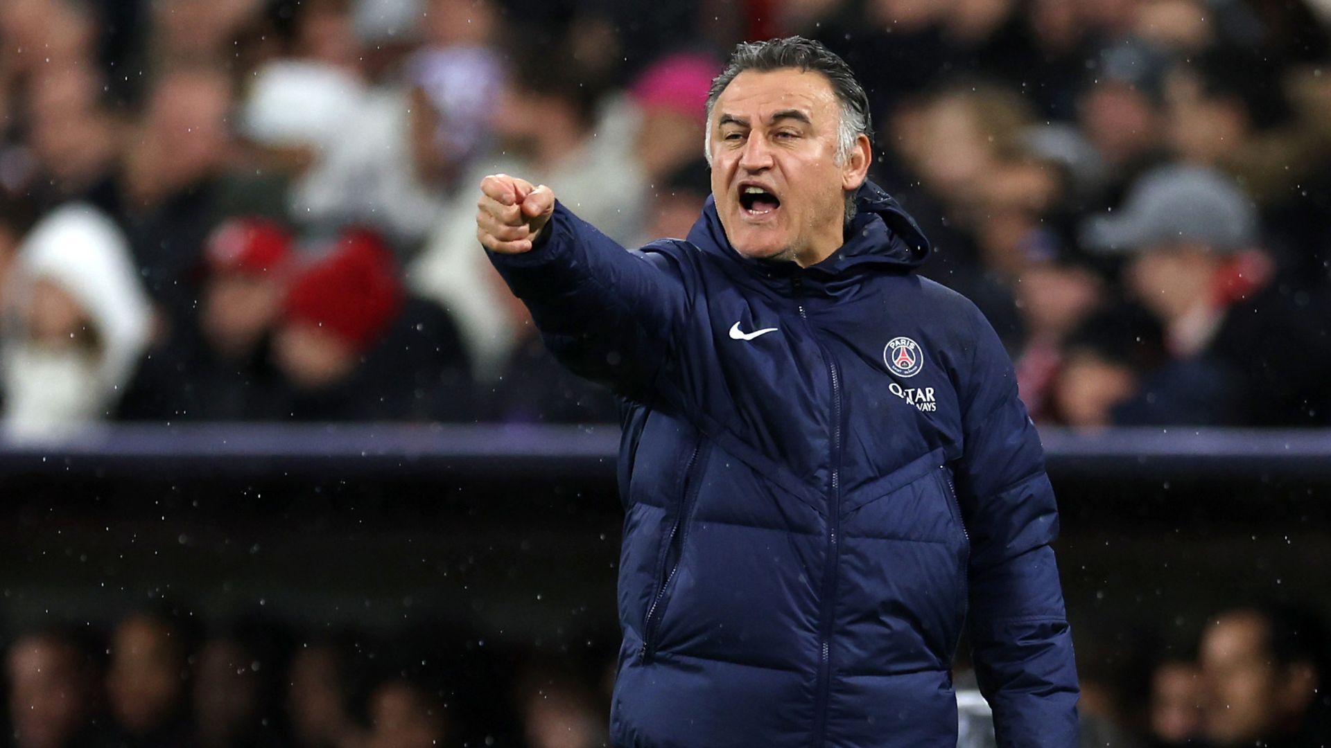 Galtier in action at PSG