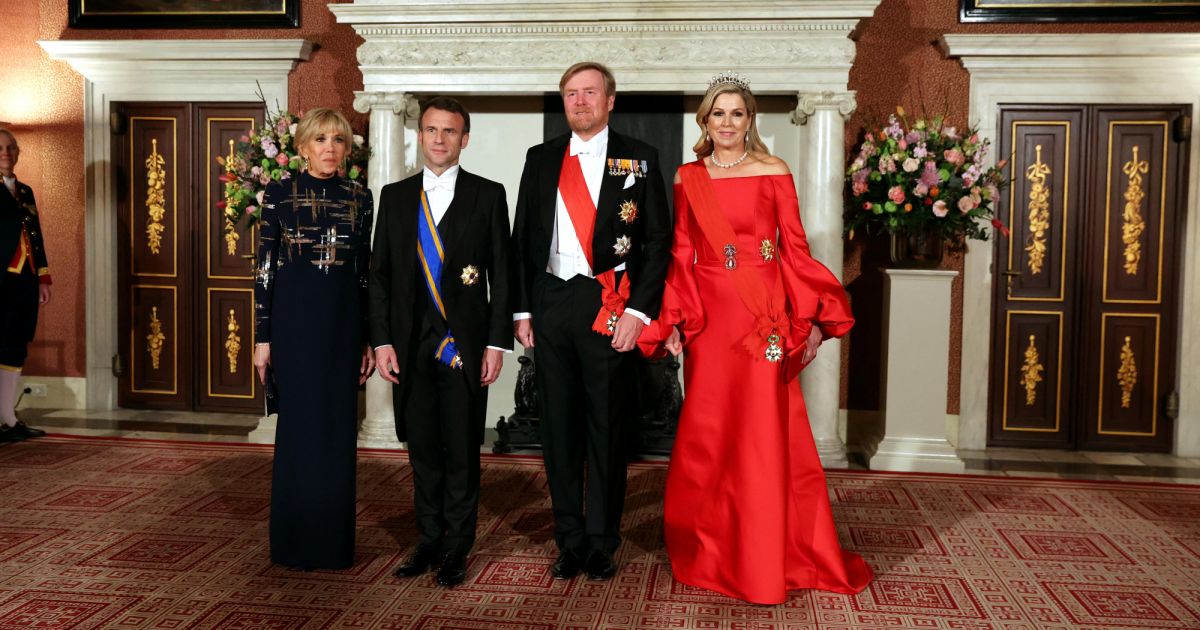Brigitte Macron competes in elegance with Queen Maxima clash of