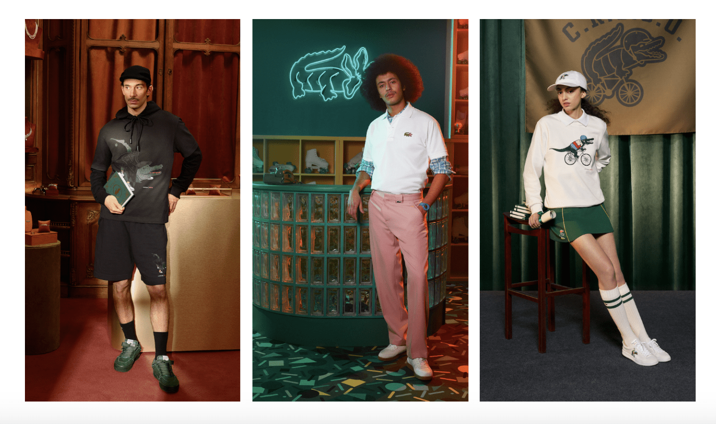 Netflix's Collab with Lacoste Has Genderless Clothing for Show Lovers