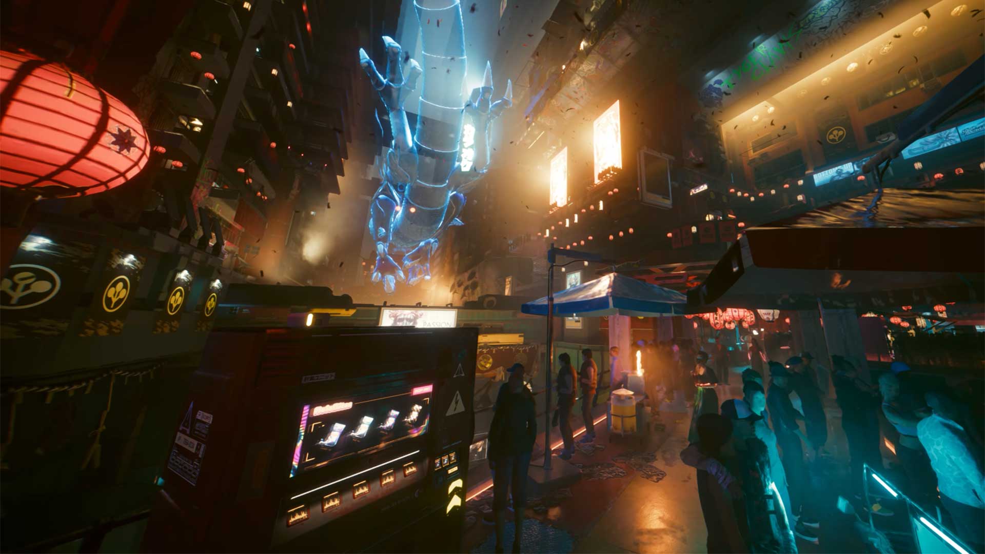 Overdrive Mode which adds more realistic ray tracing to Cyberpunk