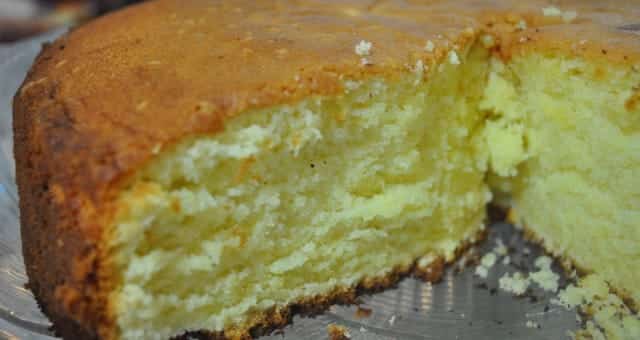Simple cake with fluffy cornstarch super easy to make love
