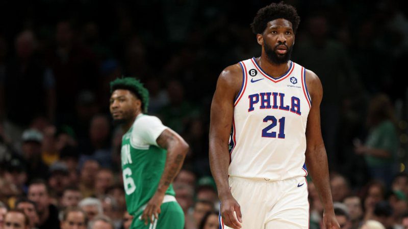 ers lose in NBA playoffs, and Embiid vents