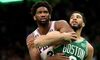 ers take Celtics upset, and Embiid rocks