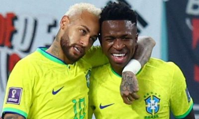Neymar, Mbappé and other players support Vinicius Junior