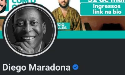 Hacker invades Maradona's profile on social networks and posts a