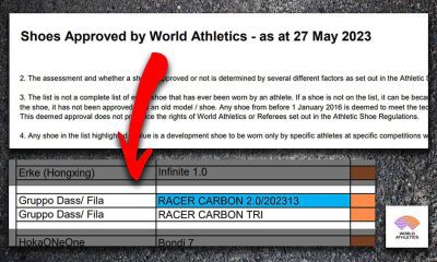 Racer Carbon Tri is also on the new WA roster