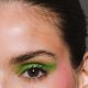 Beauté: green eyeshadow is a trend at SPFW