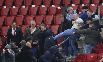 AZ Alkmar fans attack West Ham family members and players