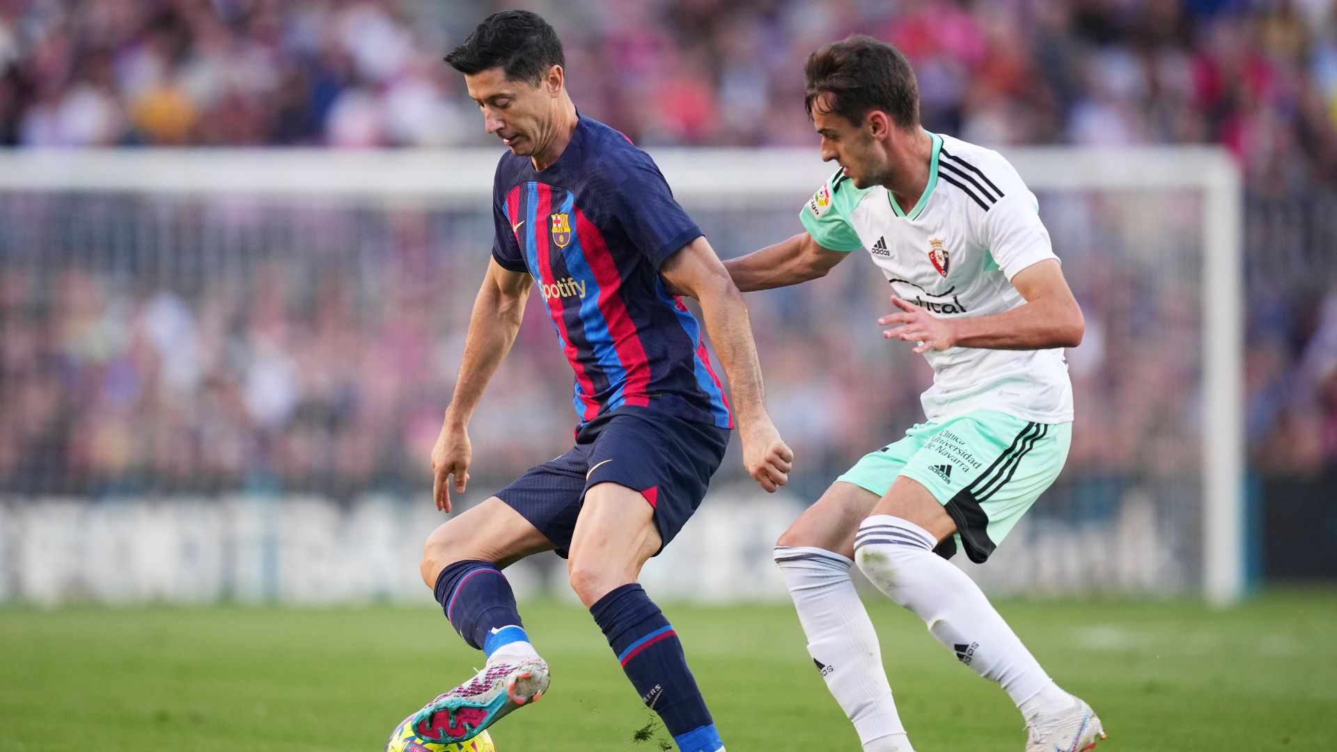 Very complicated game between Barcelona and Osasuna (Credit: Getty Images)