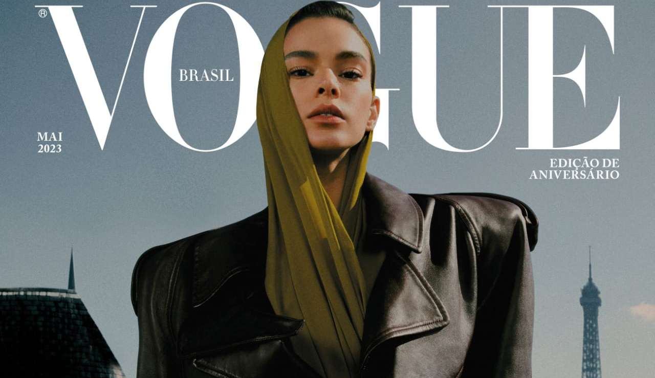 Bruna Marquezine graces the cover of the anniversary issue of