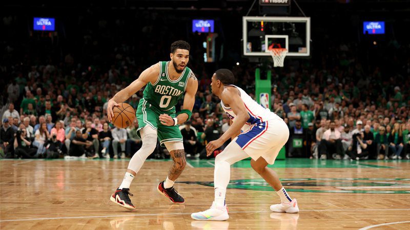 Celtics beat ers, close series and advance in NBA playoffs