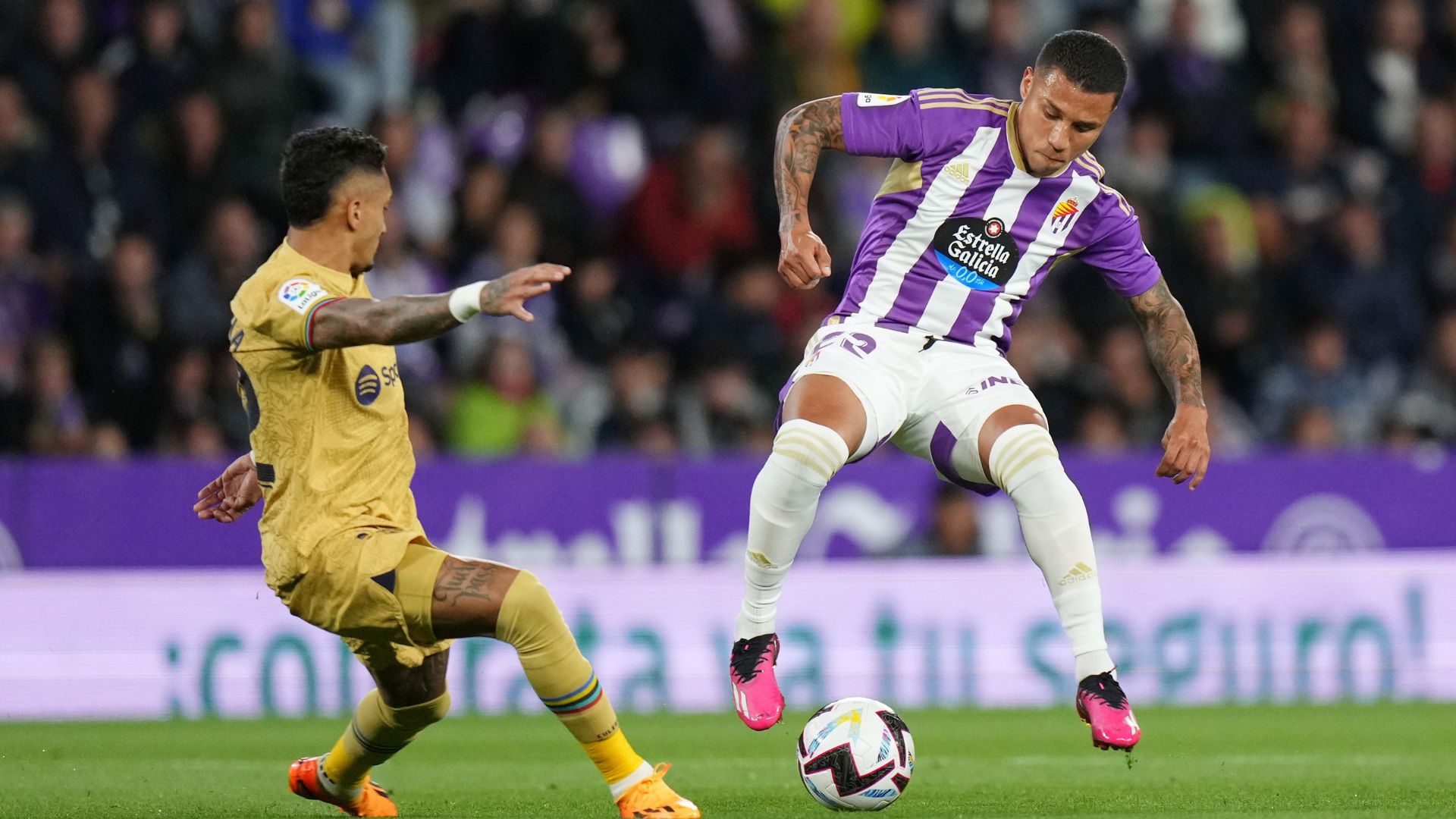 Real Vallladolid beat Barcelona with ease (Credit: Getty Images)