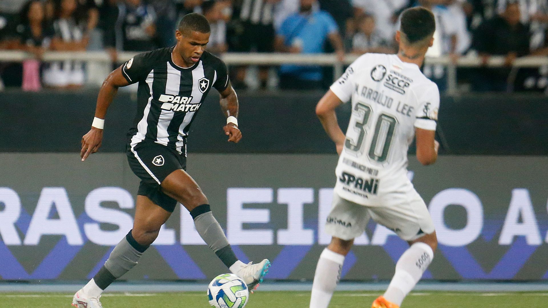The Botafogo team dominated Corinthians for most of the match (Credit: Vitor Silva / Botafogo)