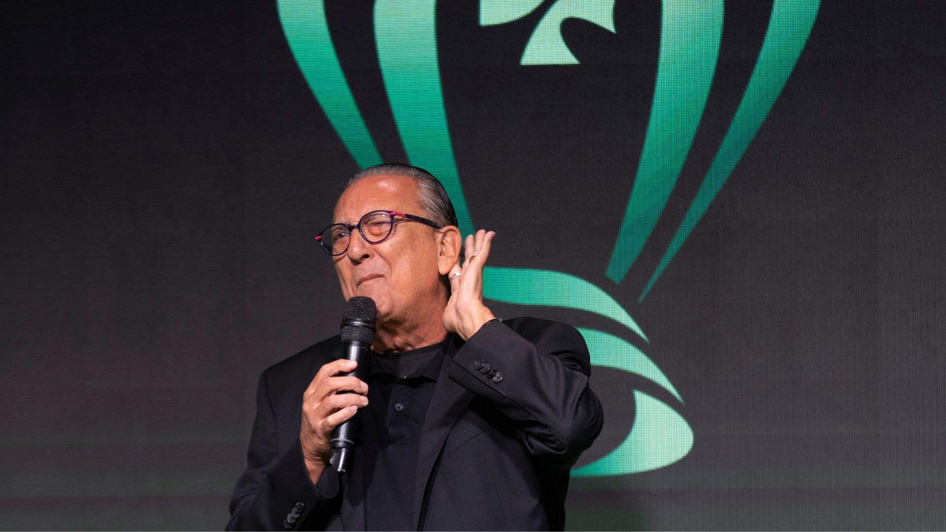 Galvão during the draw for the round of 16 of the Copa do Brasil (Credit: Thais Magalhães / CBF)