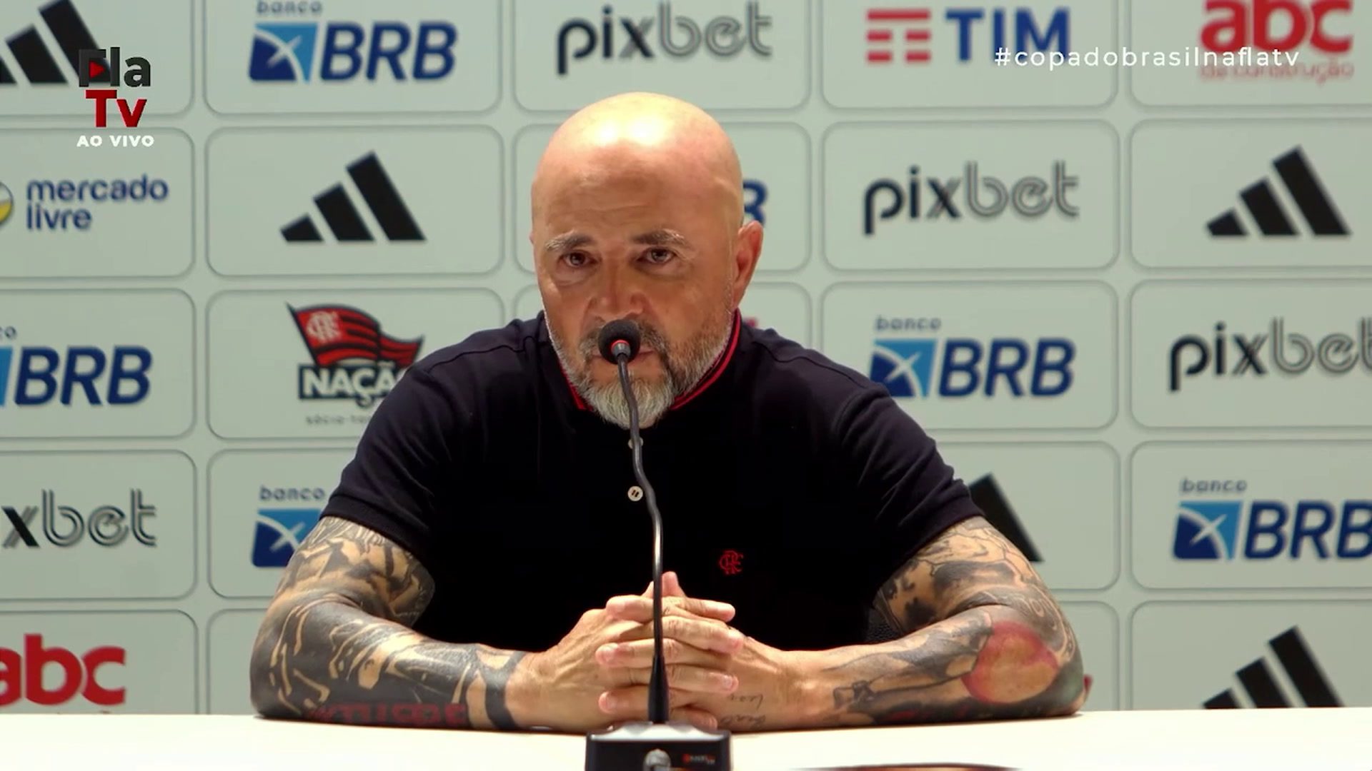 Sampaoli in action at Flamengo
