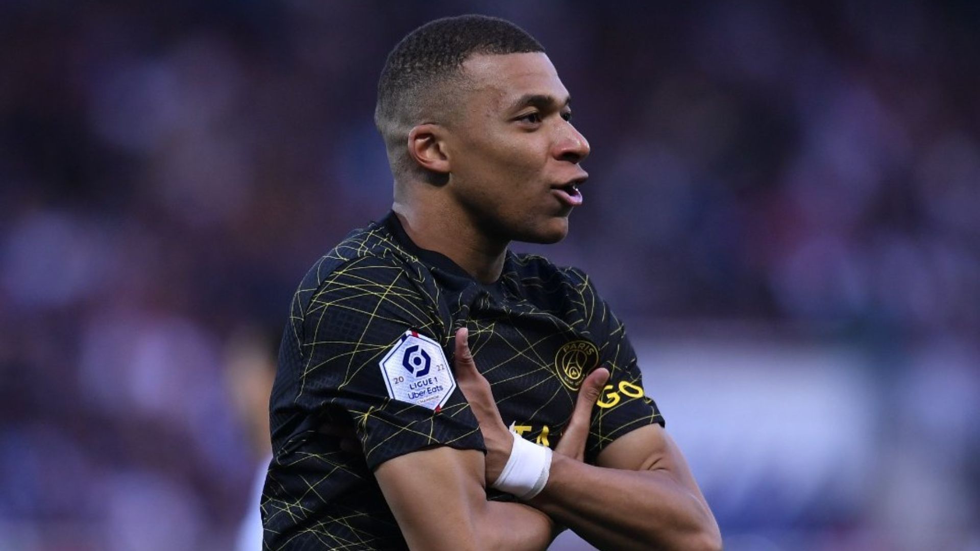 Mbappé was the name of the match, with two goals scored (Credit: Reproduction / Twitter)
