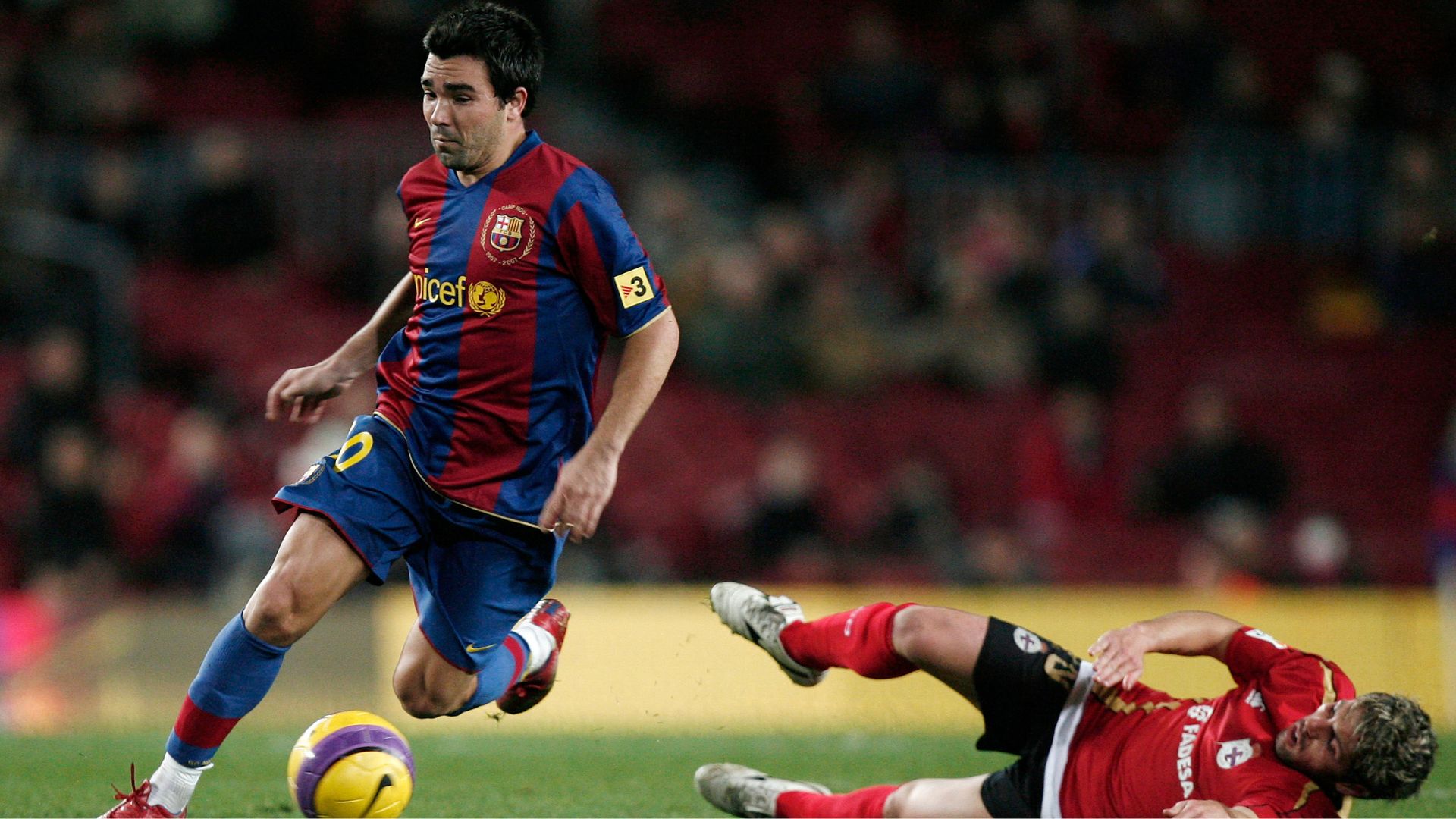 Deco played for Barcelona for four seasons