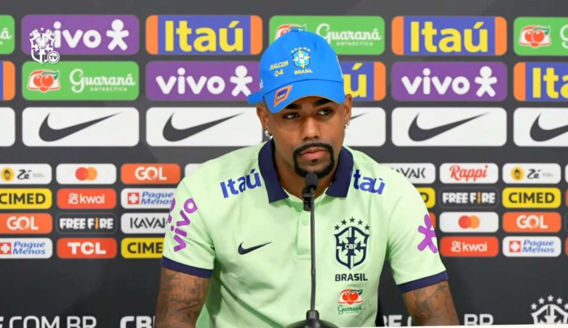 Malcom returns to the Brazilian national team and says he