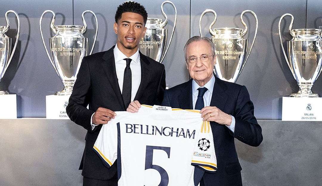 Real Madrid announces Jude Bellingham as the club's second most