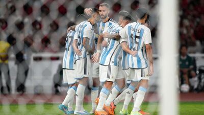 Without Messi, Argentina beats Indonesia without difficulty