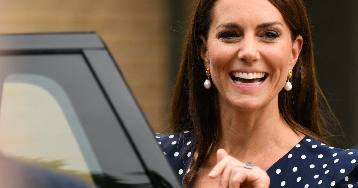 Kate Middleton again solo: warm reunion with a close friend