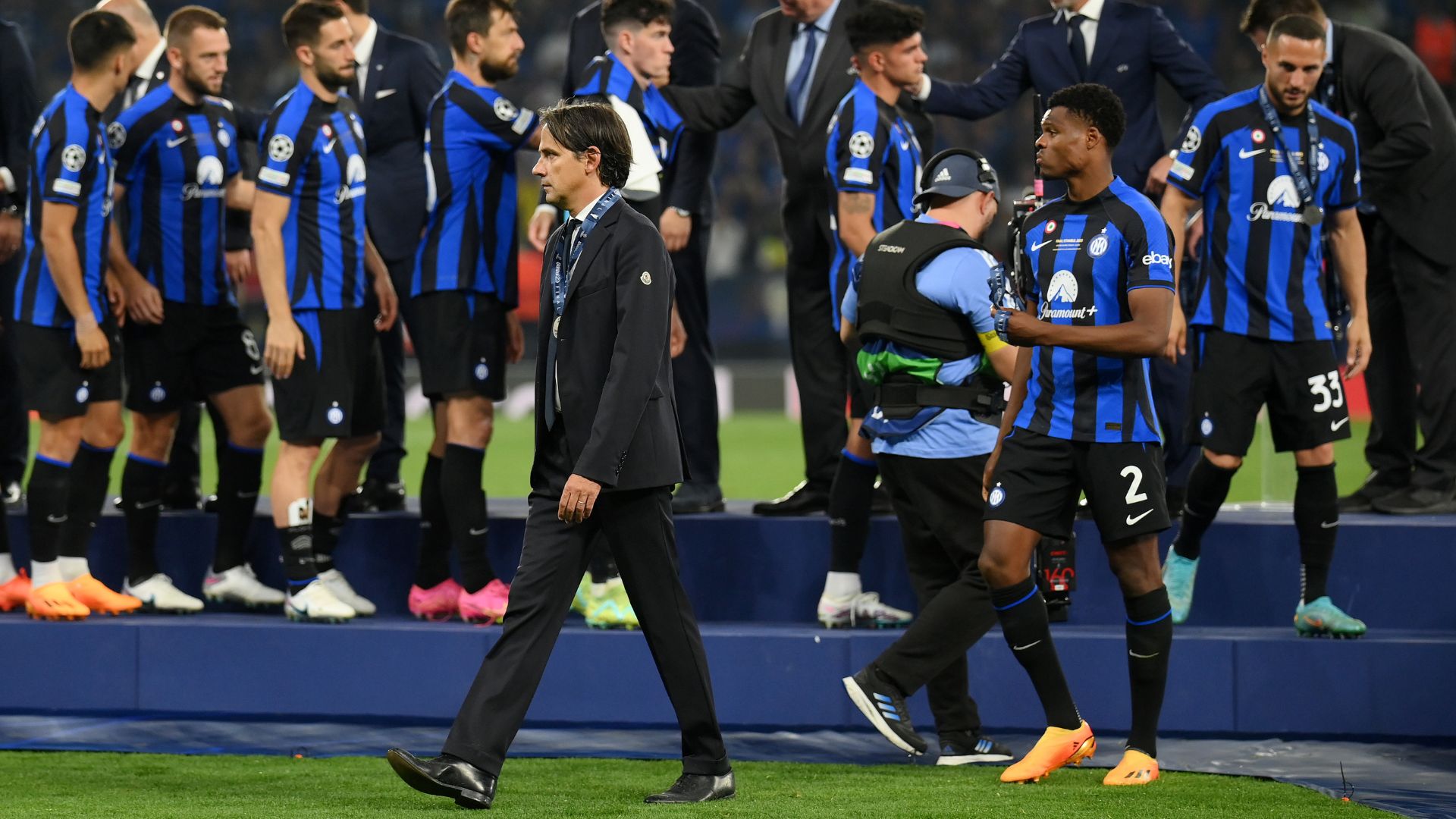 Inter Milan coach wins silver medal in Champions League final
