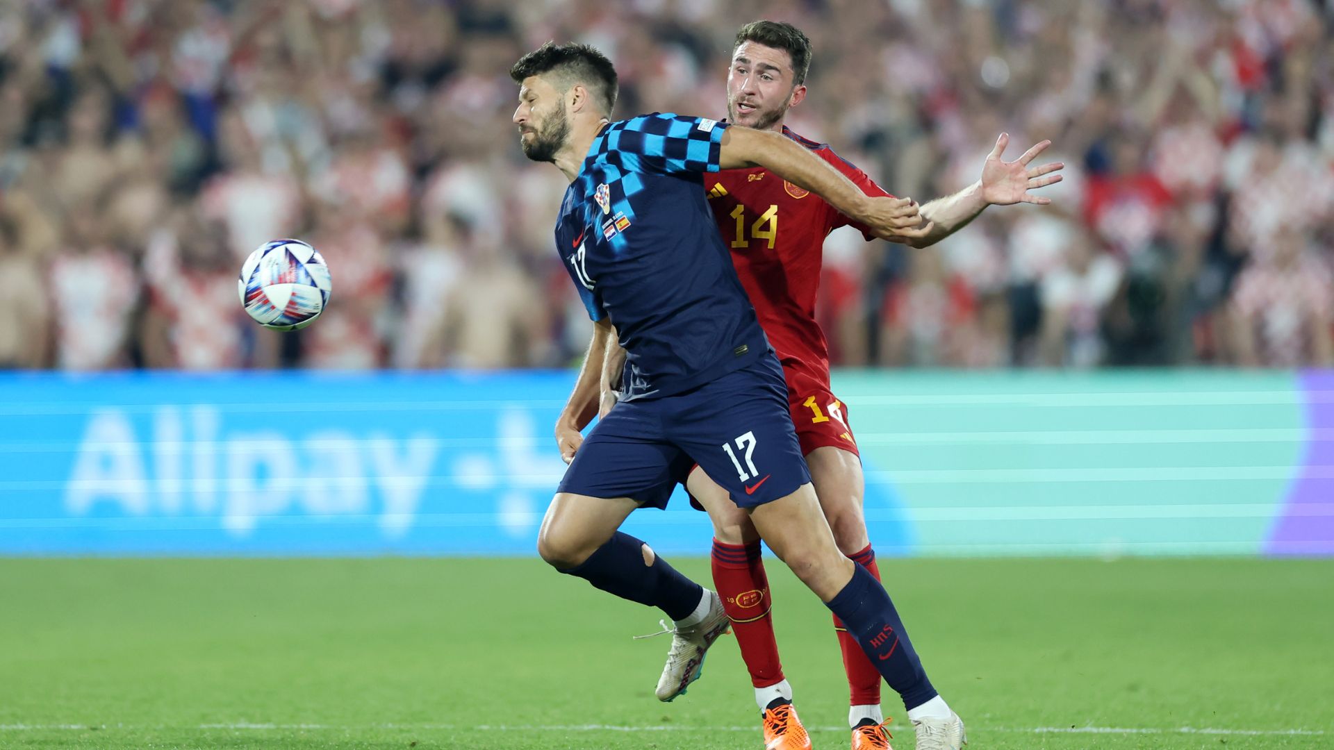 Croatia v Spain in UEFA Nations League final